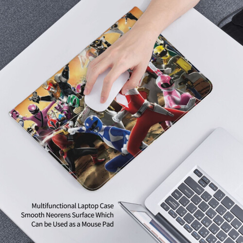 Capa protetora de couro para laptop Power Rangers, 13 polegadas, resistente, em neoprene, para notebook/tablet. 1