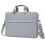 Laptoptas van grijs, waterafstotend materiaal, groot formaat 2
