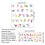Wall Decals Animal Fruit Alphabet Kids 1 Set 3