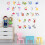 Wall Decals Animal Fruit Alphabet Kids 1 Set 4