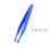 Disposable Plastic Tweezers Blue 1 Piece 2