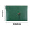 Green A4 PU Leather File Folder with String Tie Closure 1PC 3