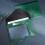 Green A4 PU Leather File Folder with String Tie Closure 1PC 5