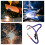 Welding Clamp Station with Three-Claw Adjustable Arm and 4