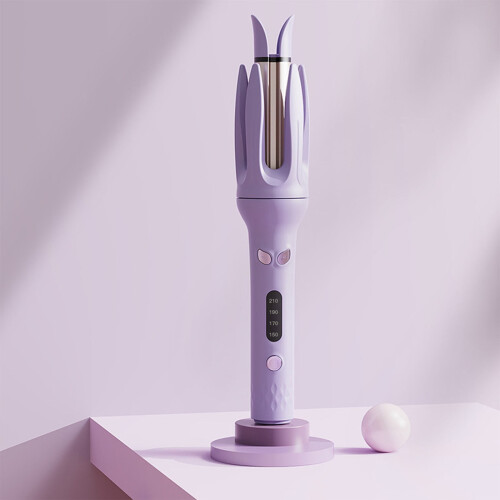 Automatic curling iron with 5 temperature settings and timer 2