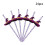 Halloween Straws Skull Spider Design 24Pcs 4