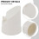 PVC drainage pipe floor drain with auto-closing valve 50mm 6