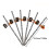 Halloween Straws Skull Spider Design 24Pcs 6