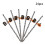 Halloween Straws Skull Spider Design 24Pcs 7