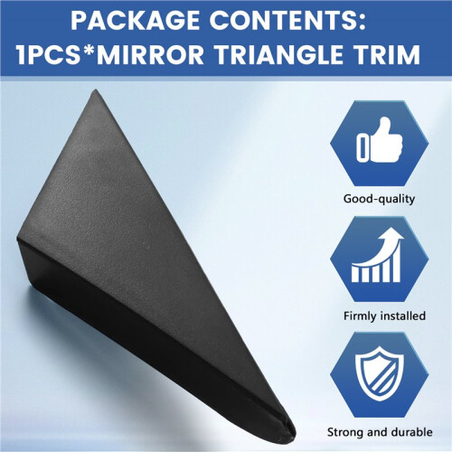 Pillar Trim Molding Rear View Mirror Triangle Trim Panel 86180J9000 for  ,Left 1