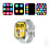 Smartwatch for Android Waterproof Fitness Tracker Silver 4
