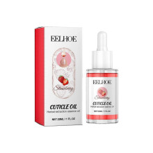 Eelhoe Strawberry-Flavored Nail Care Oil Repairs The Nail Bed, Moisturizes And Brighens The Nails, Prevents Hangnails, Removes Dead Skin, And Is A Fin