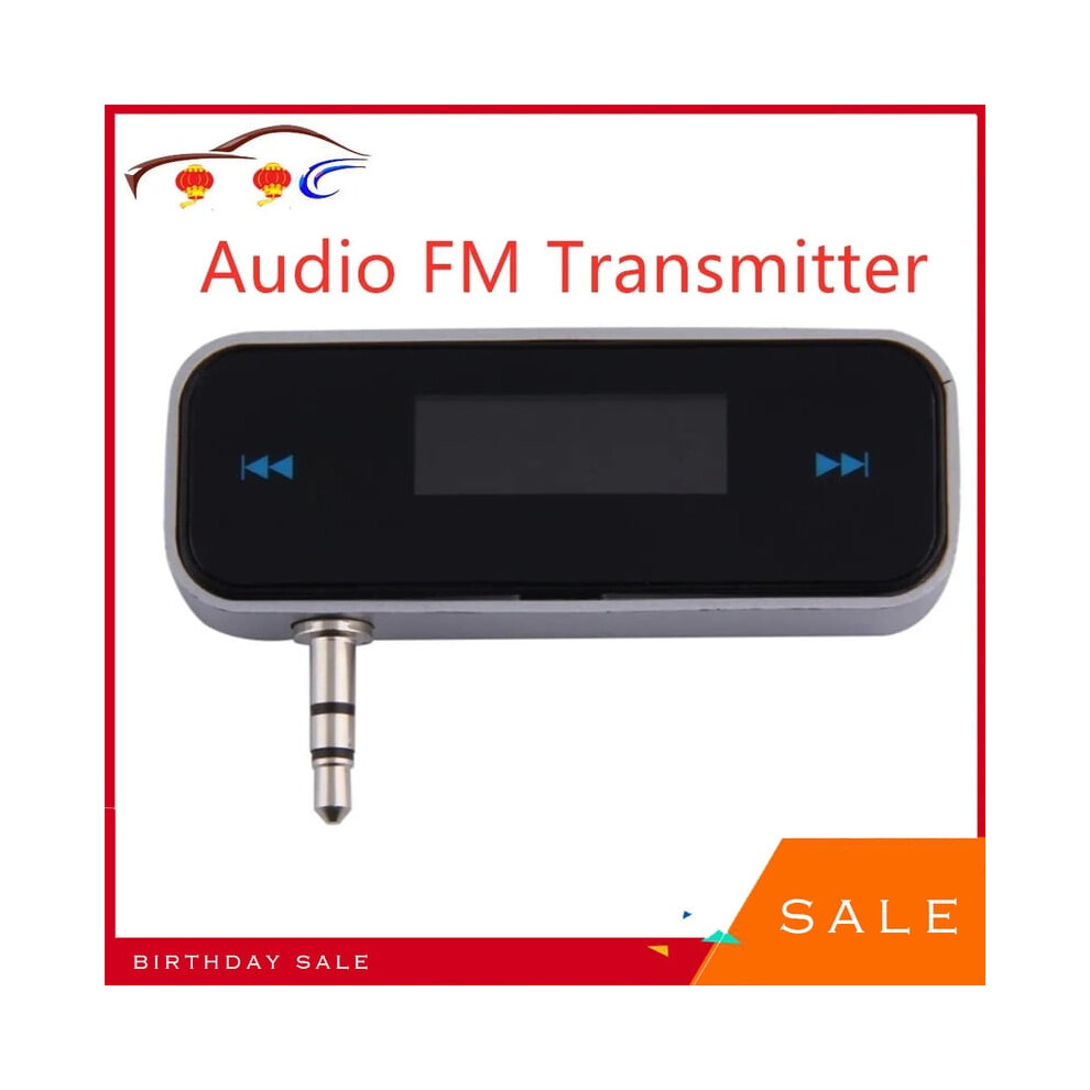 Fm Audio Transmitter For Car With 3.5Mm Jack And Lcd Display 913211217191