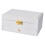 Kiplyki Jewelry Box with Lock and Mirror 2-Layer 1