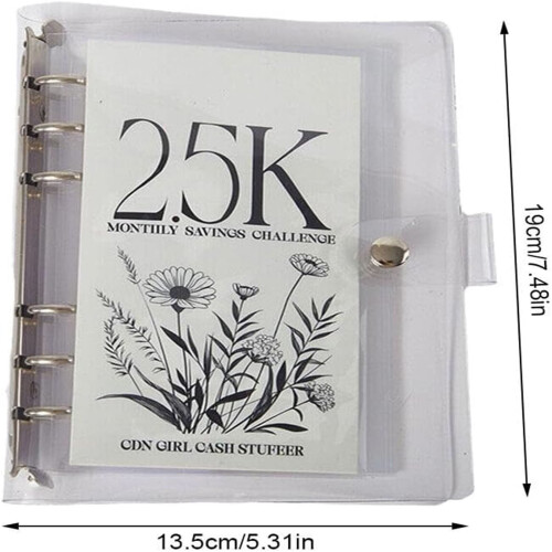 Father's Day Savings Challenge Book with 12 Envelopes 2
