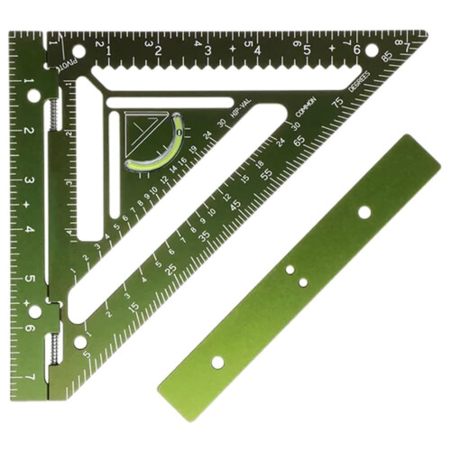 BHXYSGD Adjustable Rafter Square Aluminum1Ml