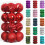 Red Christmas Ball Ornaments Shatterproof 16 Pack 80mm 1