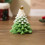 Christmas Tree Scented Candle Green Taper 4