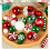 Christmas Ball Ornaments Green Red White 60-Pack 1