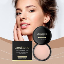 Zephoco Light Flesh Color Concealer Plate Cover Facial Flaws Pore Modification Natural And Clear Makeup Effect Concealer Plate