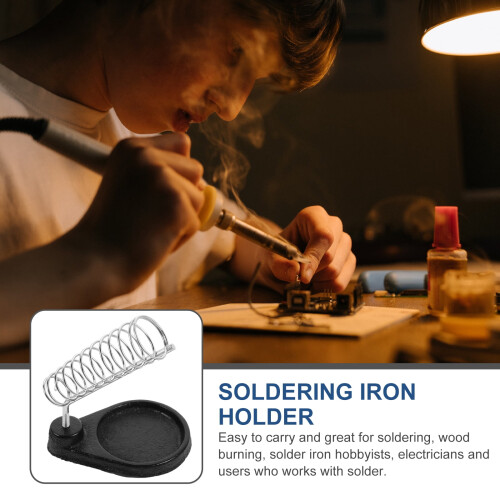 Soldering Iron Holder Stand with Support Rack 2