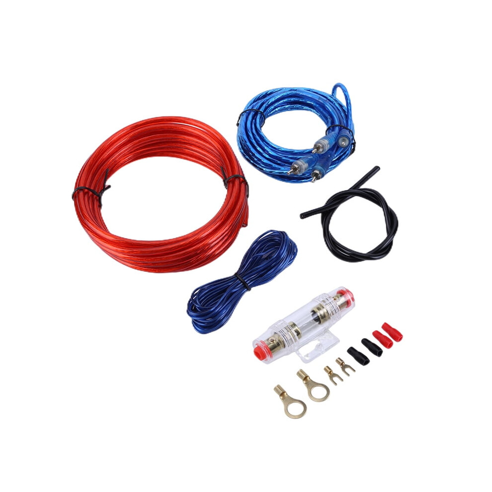 Car Power Amplifier Wiring Kit 1500W 8Ga Subwoofer Cable 913211216613