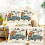 YCLife fall throw pillow orange pumpkin 18x18 inch 1 pack 5