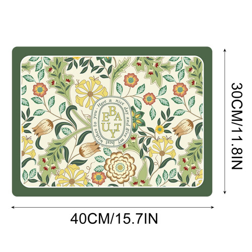 WSBDENLK silicone draining mat for kitchen sink, 1 piece 2