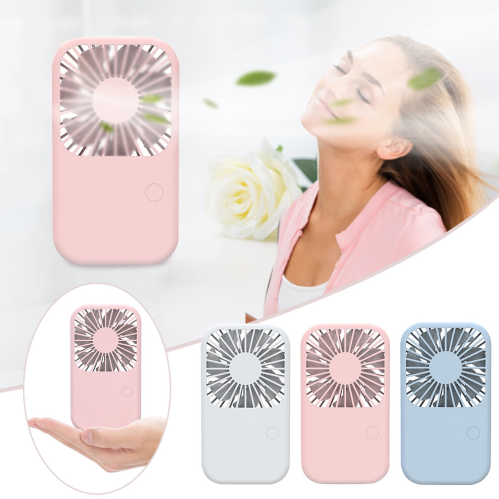 Mini Portable Fan With Bracket Usb Rechargeable 975221838414