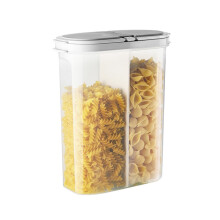 Lufttett beholder til oppbevaring av frokostblanding, 2,6 l, klar med lokk