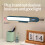 Kiplyki Rechargeable Wall Reading Light with Clock, 3-Color 1