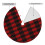 Christmas Tree Skirt Plaid 36 Inch 4
