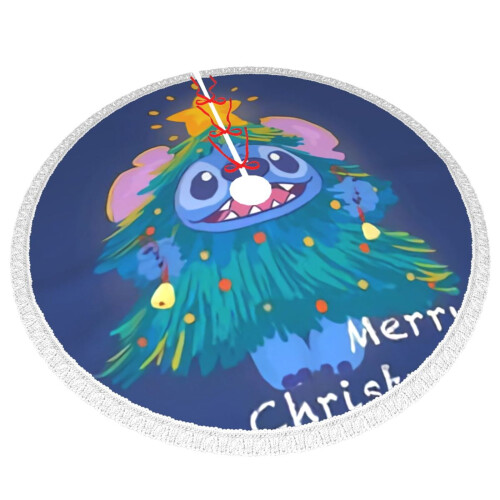 Christmas Tree Skirt Stitch Design 36 Inch 2