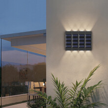 Nouveautés Kiplyki : Appliques murales LED extérieures IP65, lot de 4, pour jardin, garage et allée.