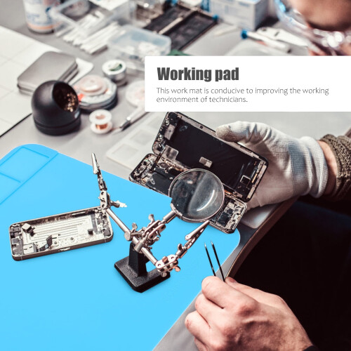 Computer Repair Silicone Table Mat Heat-Resistant Soldering 1