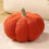 3D Pumpkin Throw Pillow Fluffy Stuffed 7.8 Inch 2