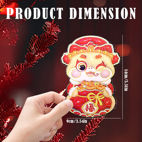Red Envelopes for Year of the Snake 6 pcs 2