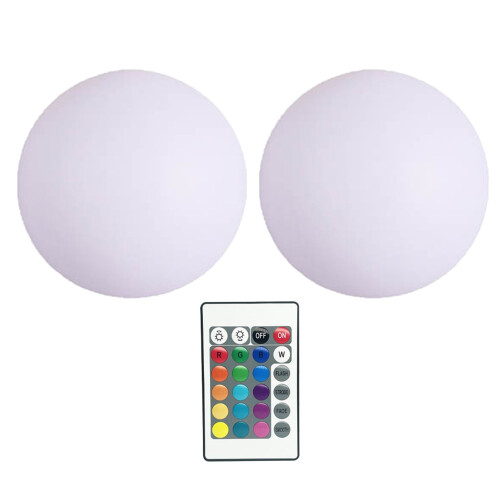 Homerr floating pool light RGB remote IP68 2 or 4 pcs 2