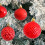 Red Shatterproof Glitter Christmas Ornaments 36 pcs 5