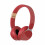 Jacenvly gaming headset Bluetooth 5.0 noise cancelling red 3