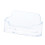 Business Card Holder Transparent Desktop Display Case Set 8