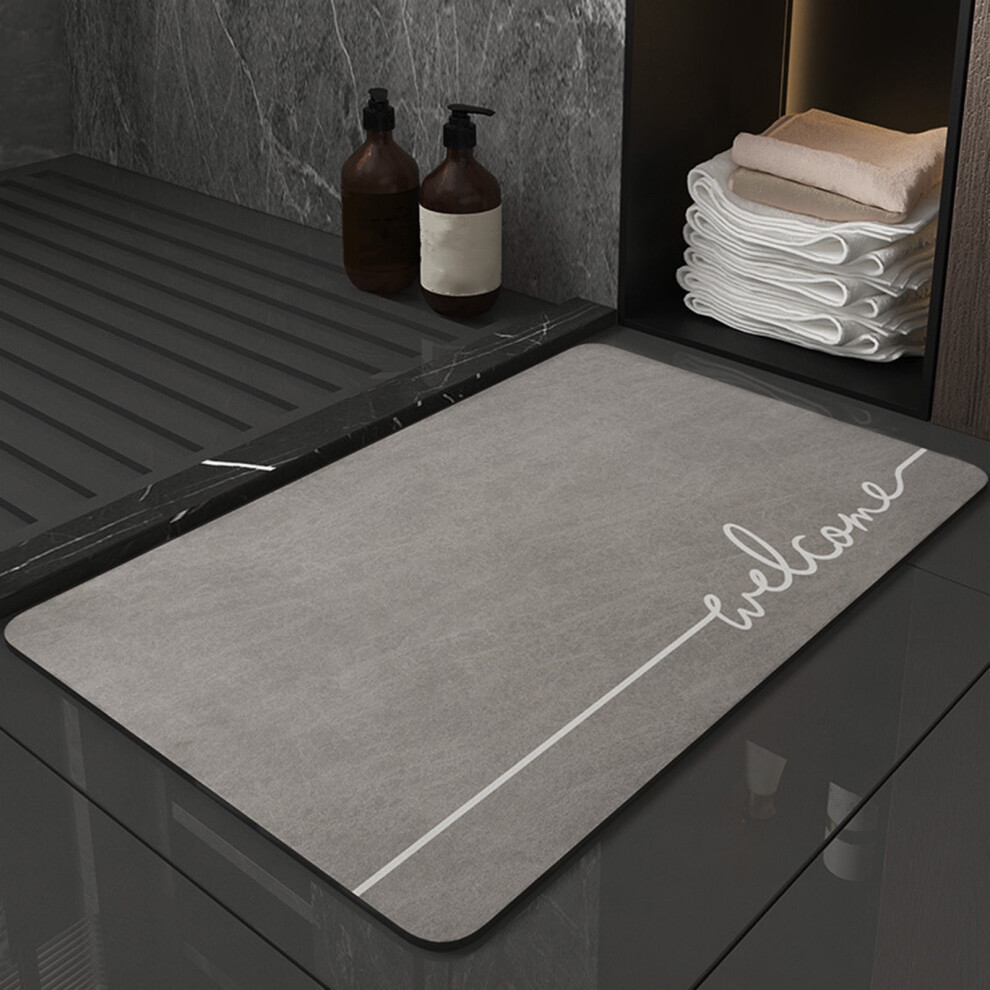Bathroom Toilet Carpet Absorbent Non-Slip Soft Diatom Mud 972700206290