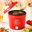Mini Electric Cooker 1.2L 110V Non-stick 16cm 4
