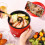 Mini Electric Cooker 1.2L 110V Non-stick 16cm 2