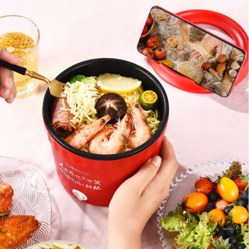 Mini Electric Cooker 1.2L 110V Non-stick 16cm 1