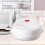 Silicone Steamer Bowl with Lid 2PCS 2