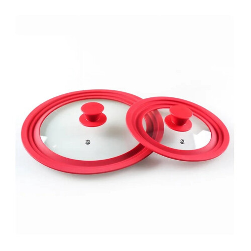 Smart Pot Lid Tempered Glass Silicone 22/24/26cm 1