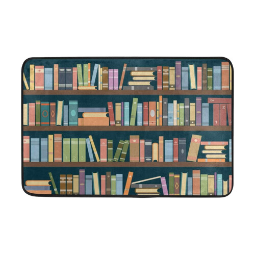Covor de bibliotecă Xubond, preș de ușă, multicolor 1