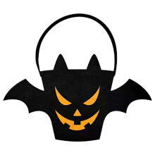 Halloween cukorkás zacskó trükk vagy tökös zacskó ünnepi vödör6 óra közül választhat B