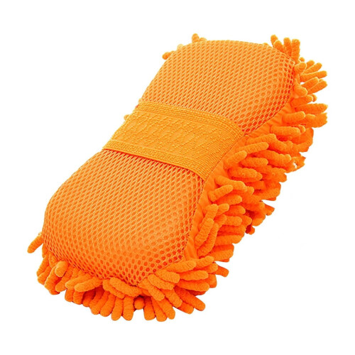 Mikrofiber biltvättssvamp repfri dubbelsidig 1